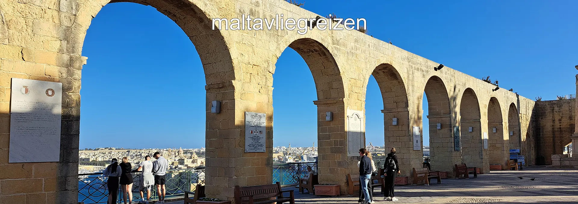 Upper Barrakka Gardens Valletta Malta
